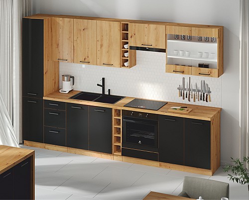 Kuchyně a kuchyňské linky | designové, perfektní  MODENA 2 kuchyňská linka 315cm