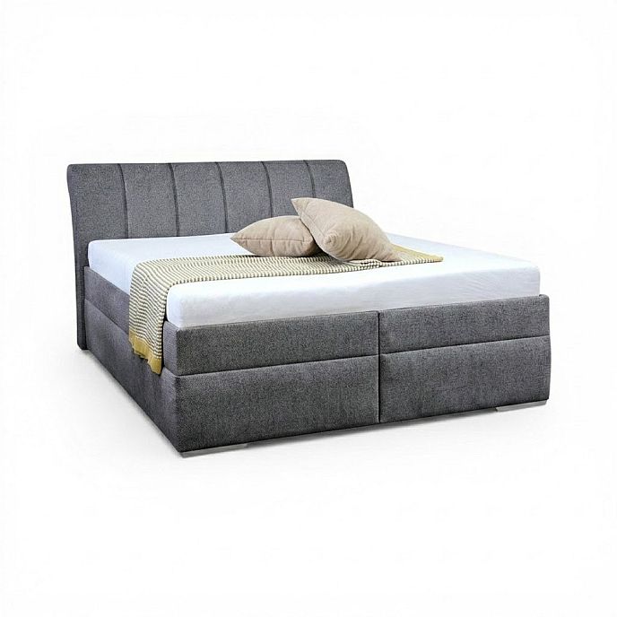 Postel MINETA PLUS 2 160cm, s roštem a s úložným prostorem