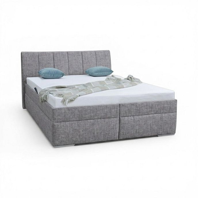 Postel LIANA 2 160cm, s roštem a s úložným prostorem