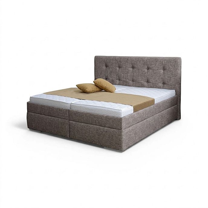 Postel INGRIDA 2 160cm, s roštem a s úložným prostorem