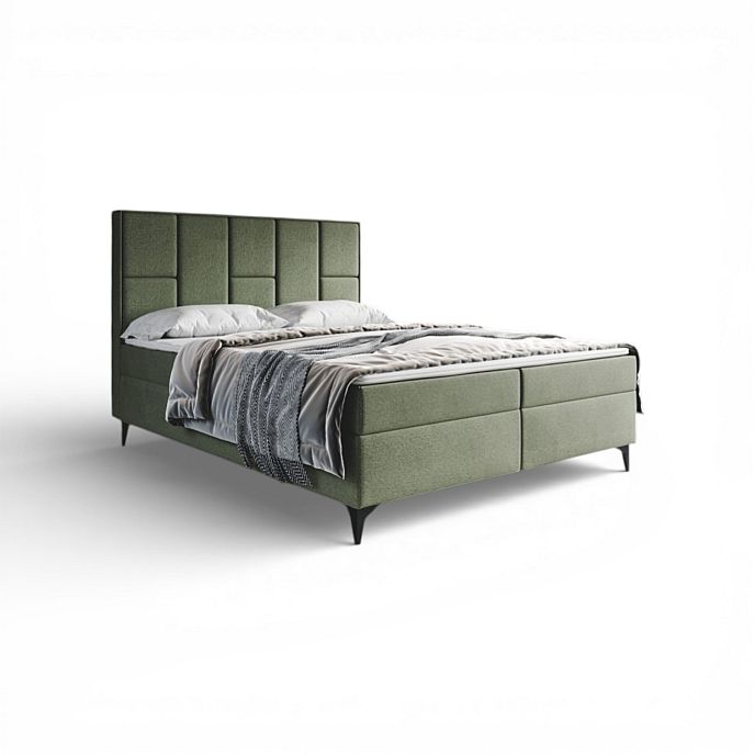 Postel VENICE 160cm, s matracemi, s roštem a s úložným prostorem