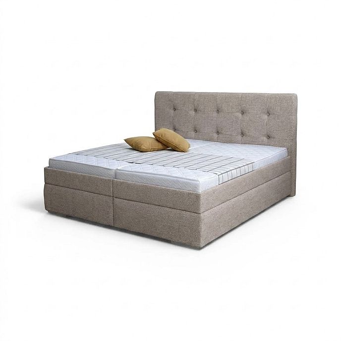 Postel INGRIDA 2 160cm, s roštem a s úložným prostorem