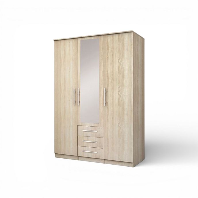Skříň ROMA LUX 3 šatní, 150cm
