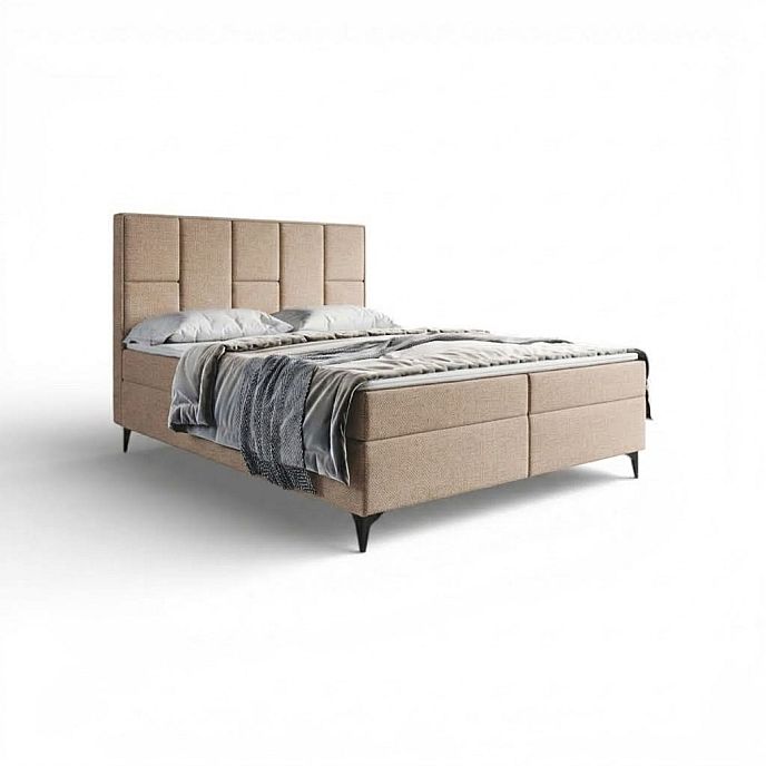 Postel VENICE 160cm, s matracemi, s roštem a s úložným prostorem