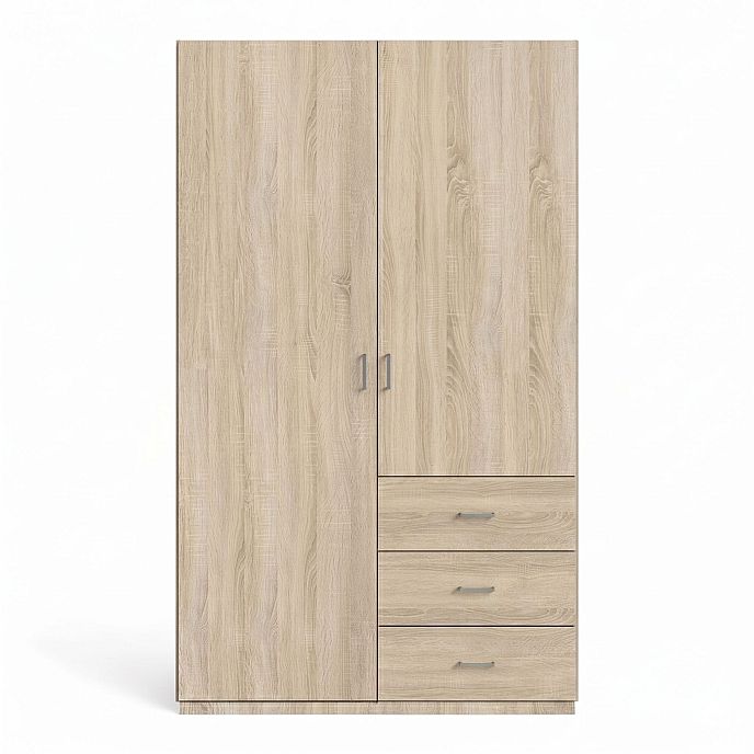 Skříň NEPTUN (M) 2D šatní, 100cm