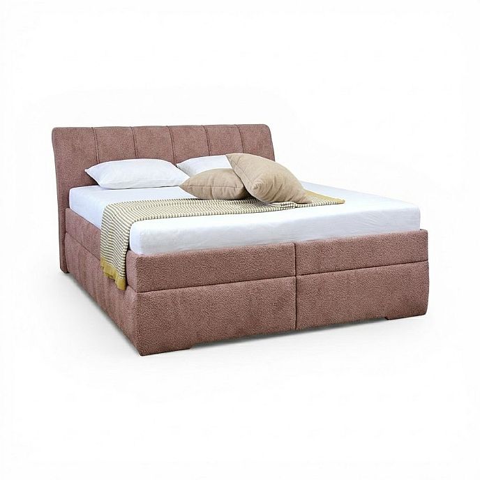 Postel MINETA PLUS 2 160cm, s roštem a s úložným prostorem