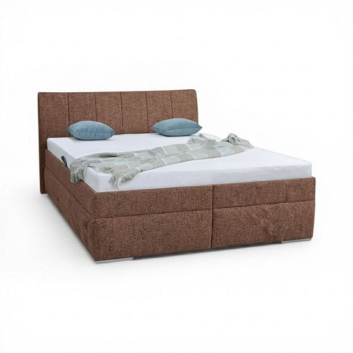 Postel LIANA 2 160cm, s roštem a s úložným prostorem