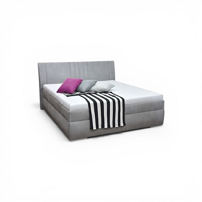 Postel INEZA 2 180cm, s roštem a s úložným prostorem