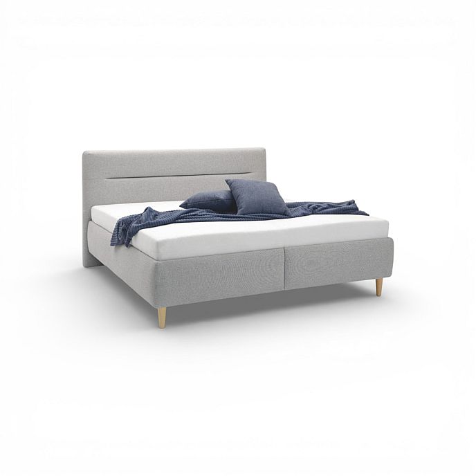 Postel LEA 160cm, s roštem a s úložným prostorem