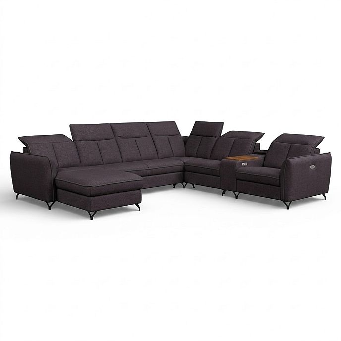 Sedací souprava ROSSO OT-2F-R-1-BR-1E