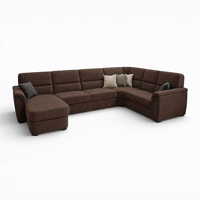 Sedací souprava SAMANTA LUX DU-3SRmH-VROH-2uB