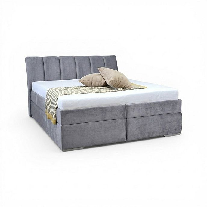 Postel MINETA PLUS 2 180cm, s roštem a s úložným prostorem