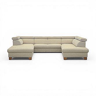 Sedací souprava TAMPA LONGCHAIR-2F-UMBE