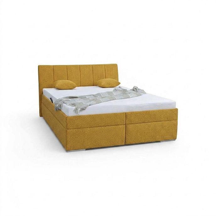 Postel LIANA 2 180cm, s roštem a s úložným prostorem 