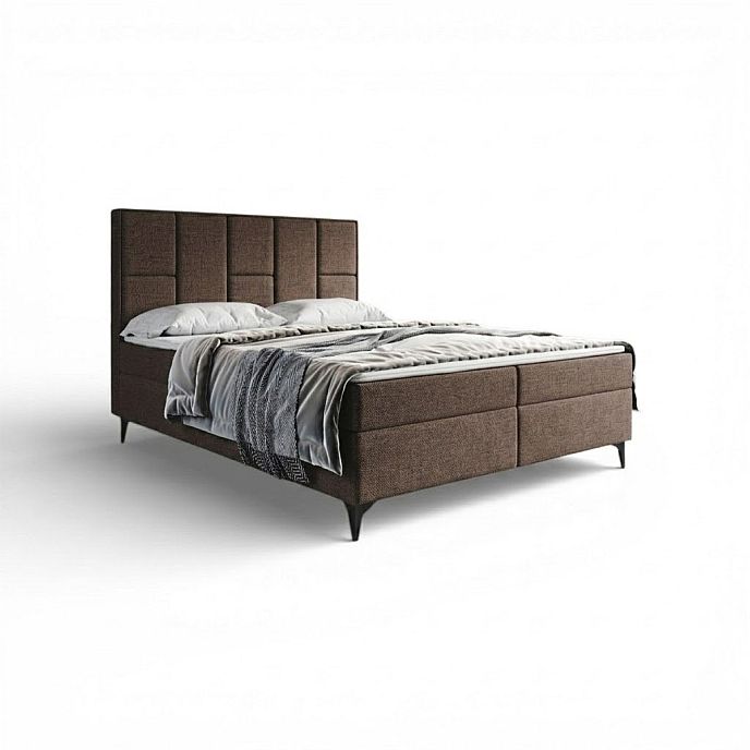 Postel VENICE 160cm, s matracemi, s roštem a s úložným prostorem