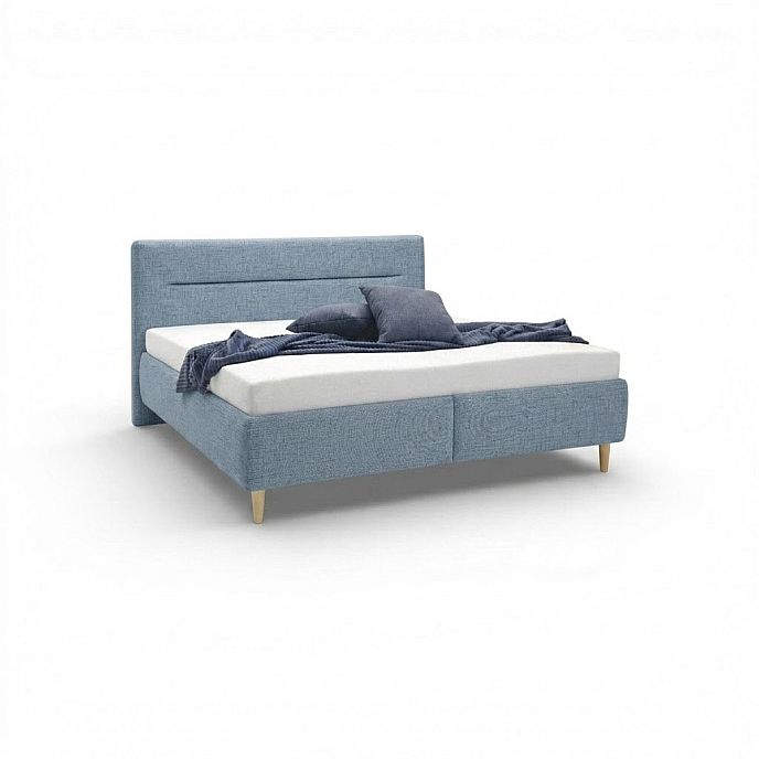 Postel LEA 160cm, s roštem a s úložným prostorem