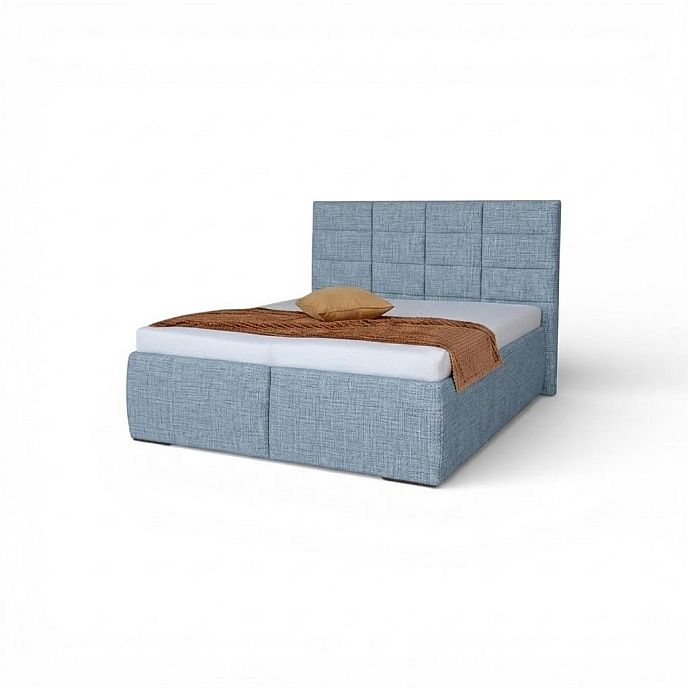 Postel ELIN 2 180cm, s roštem a s úložným prostorem + plynové vzpěry