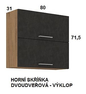 Kuchyňská linka VIGO MATERA 260 cm
