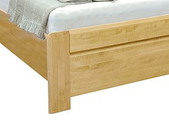 Postel ELANA 2 180cm, s roštem a s úložným prostorem