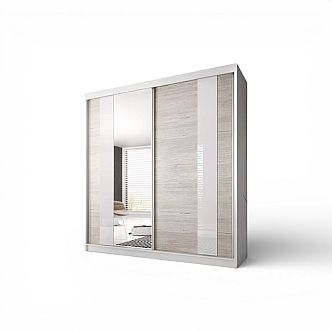 Šatní skříň MULTI 32, 203cm (M)