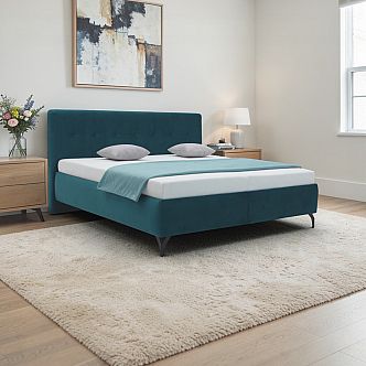 Postel SONATA 180cm, s roštem a s úložným prostorem.