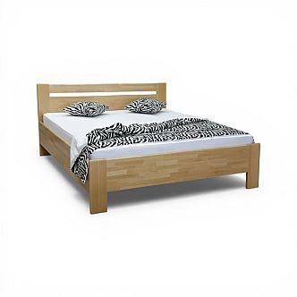 Postel TIBOR 2 180cm, s roštem a s úložným prostorem