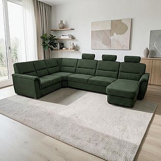Sedací souprava SAMANTA LUX B2u-VROH-3SRmH-DU 
