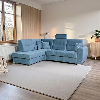 Sedací souprava RADANA LUX B-2R-ROH-DM + záhlavník