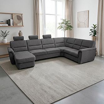 Sedací souprava SAMANTA LUX DU-3SRmH-VROH-2uB 