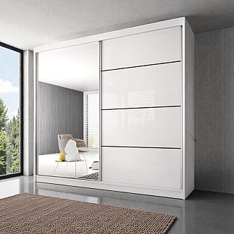 Šatní skříň MULTI 35, 233 cm (M)