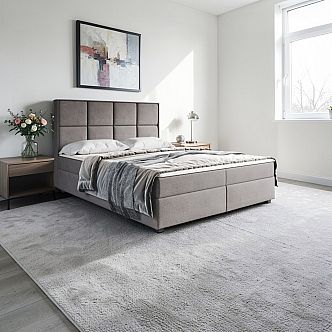 Postel FLORENCE 160cm, s matracemi, s roštem a s úložným prostorem