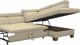 Sedací souprava TAMPA LONGCHAIR-2F-UMBE