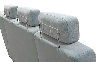 Sedací souprava SAMANTA LUX B2U-VROH-3SRHM-DU+3x záhlavník