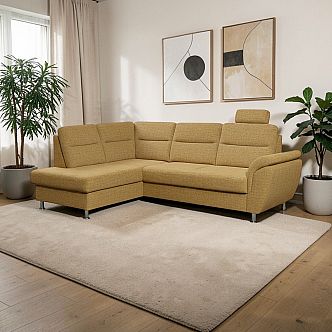 Sedací souprava CALYMNO LUX 2F-UP + záhlavník (AKCE)