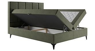 Postel VENICE 180cm, s matracemi, s roštem a s úložným prostorem