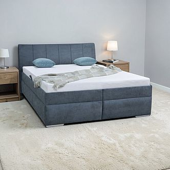 Postel LIANA 2 160cm, s roštem a s úložným prostorem