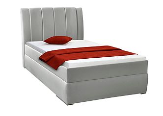 Postel BIBIANA 90cm, s roštem a s úložným prostorem