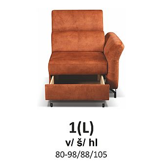Sedací souprava STARK 2F-R-1