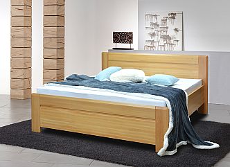 Postel ELZA 2 160cm, s roštem a s úložným prostorem