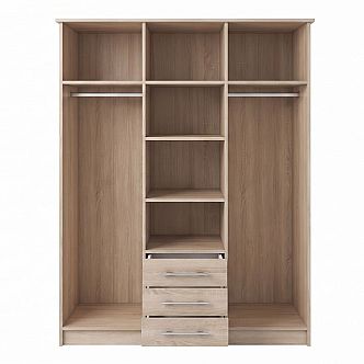 Skříň ROMA LUX 3 šatní, 150cm