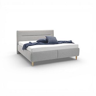 Postel LEA 160cm, s roštem a s úložným prostorem
