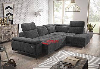 Sedací souprava FOX L - elektrický výsuv