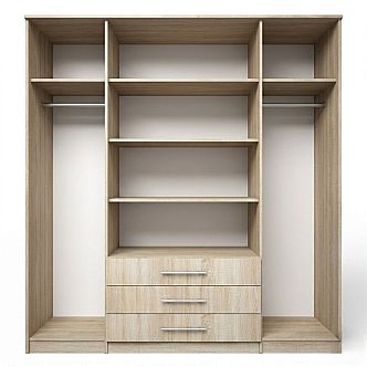 Skříň ROMA LUX 4 šatní, 200cm