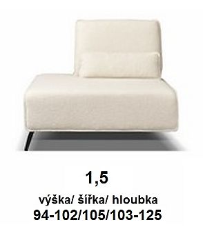 Sedací souprava MODUS 2-R-1,5