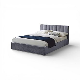 Postel MONTREAL 140cm, s roštem a s úložným prostorem