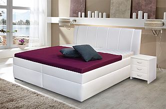 Postel BIBIANA 2 160cm, s roštem a s úložným prostorem