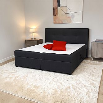 Postel JAZMIN 4 180cm, s matracemi, s roštem a s úložným prostorem