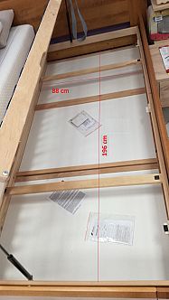 Postel ELZA 2 160cm, s roštem a s úložným prostorem
