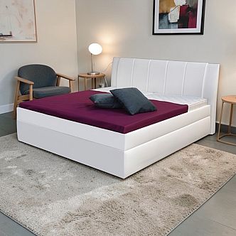 Postel BIBIANA 2 180cm, s roštem a s úložným prostorem