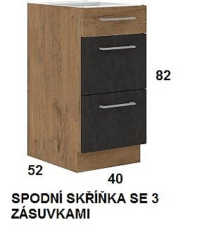 Kuchyňská linka VIGO MATERA 260 cm
